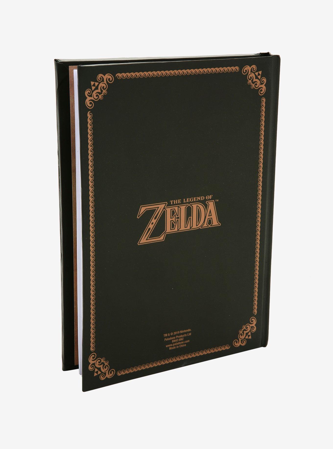 Nintendo The Legend of Zelda Triforce Light-Up Journal, , alternate