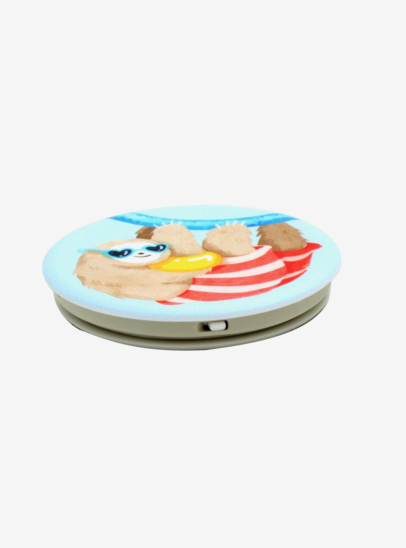 PopSockets Vacay Sloth Phone Grip & Stand, , alternate