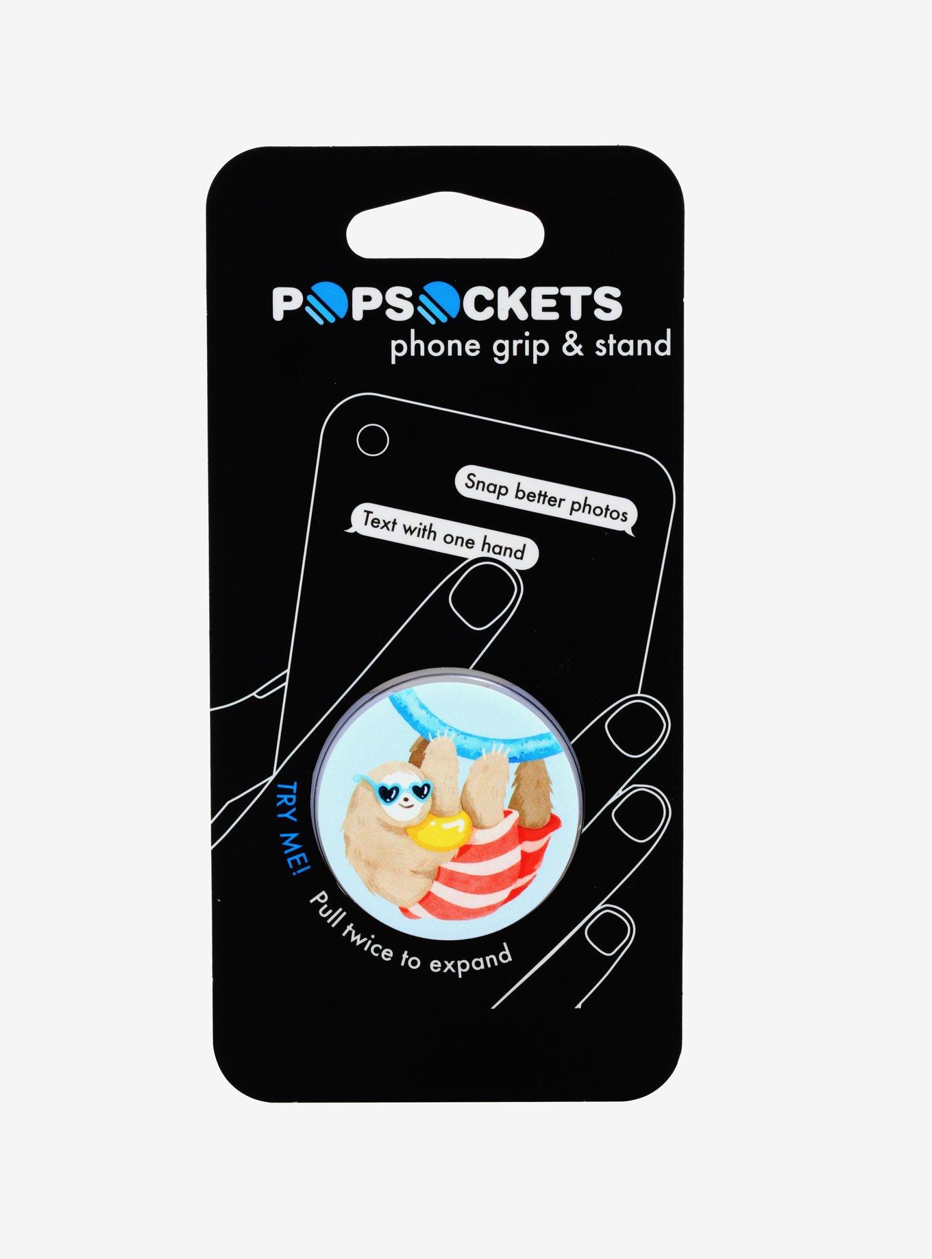 PopSockets Vacay Sloth Phone Grip & Stand, , alternate