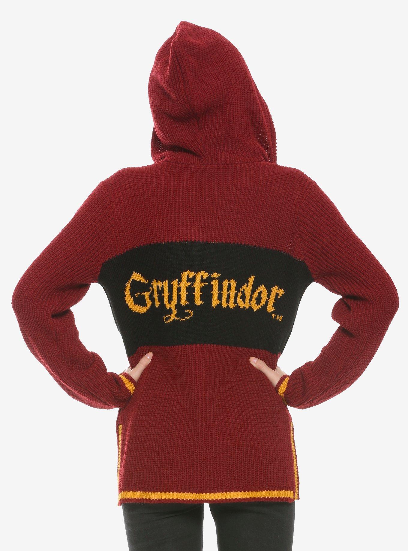 Harry Potter Gryffindor Girls Hooded Sweater, GOLD, alternate