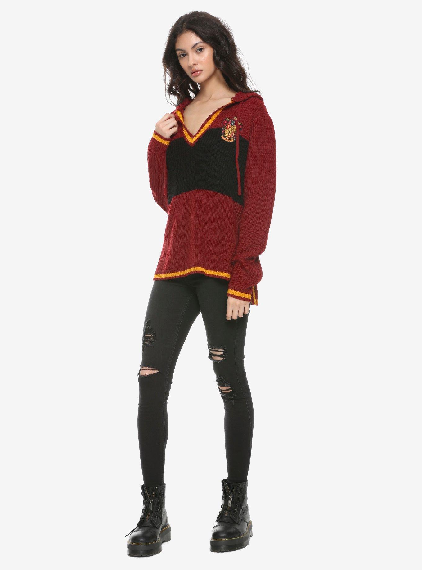 Harry Potter Gryffindor Girls Hooded Sweater, GOLD, alternate