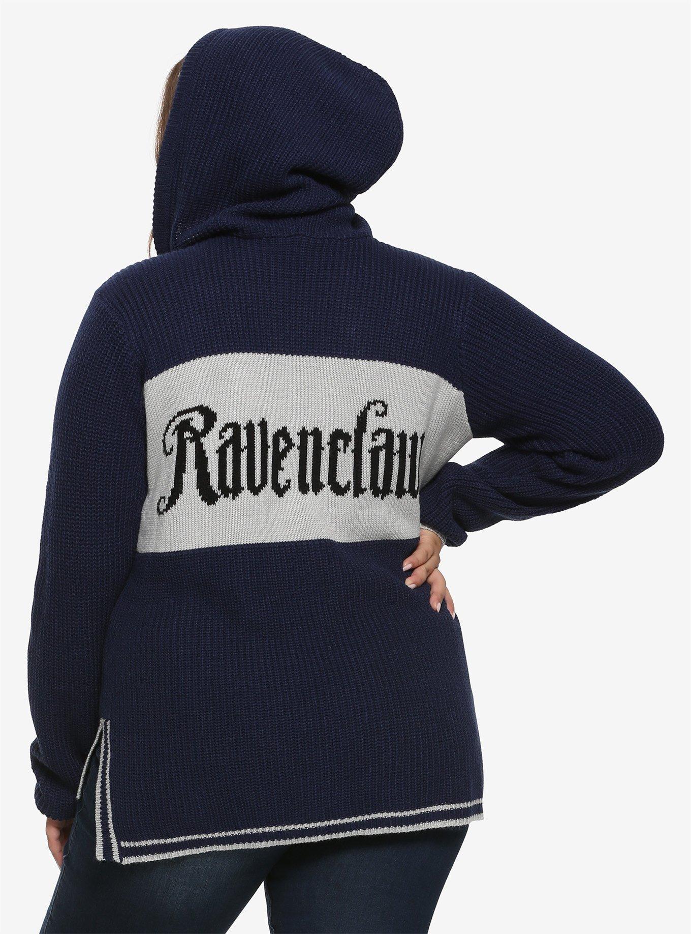 Harry Potter Ravenclaw Girls Hooded Sweater Plus Size, , alternate