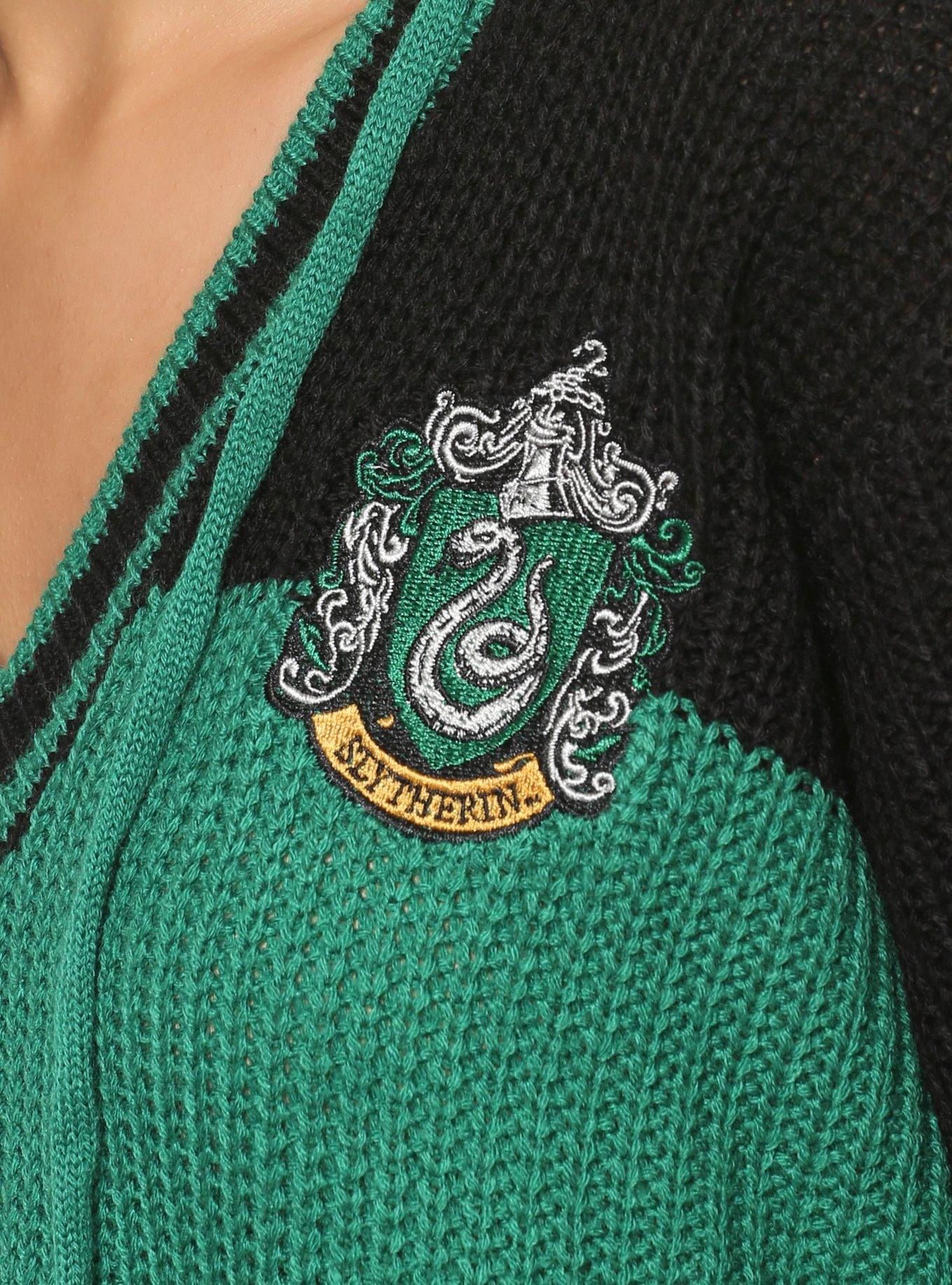 Harry Potter Slytherin Hooded Sweater, , alternate