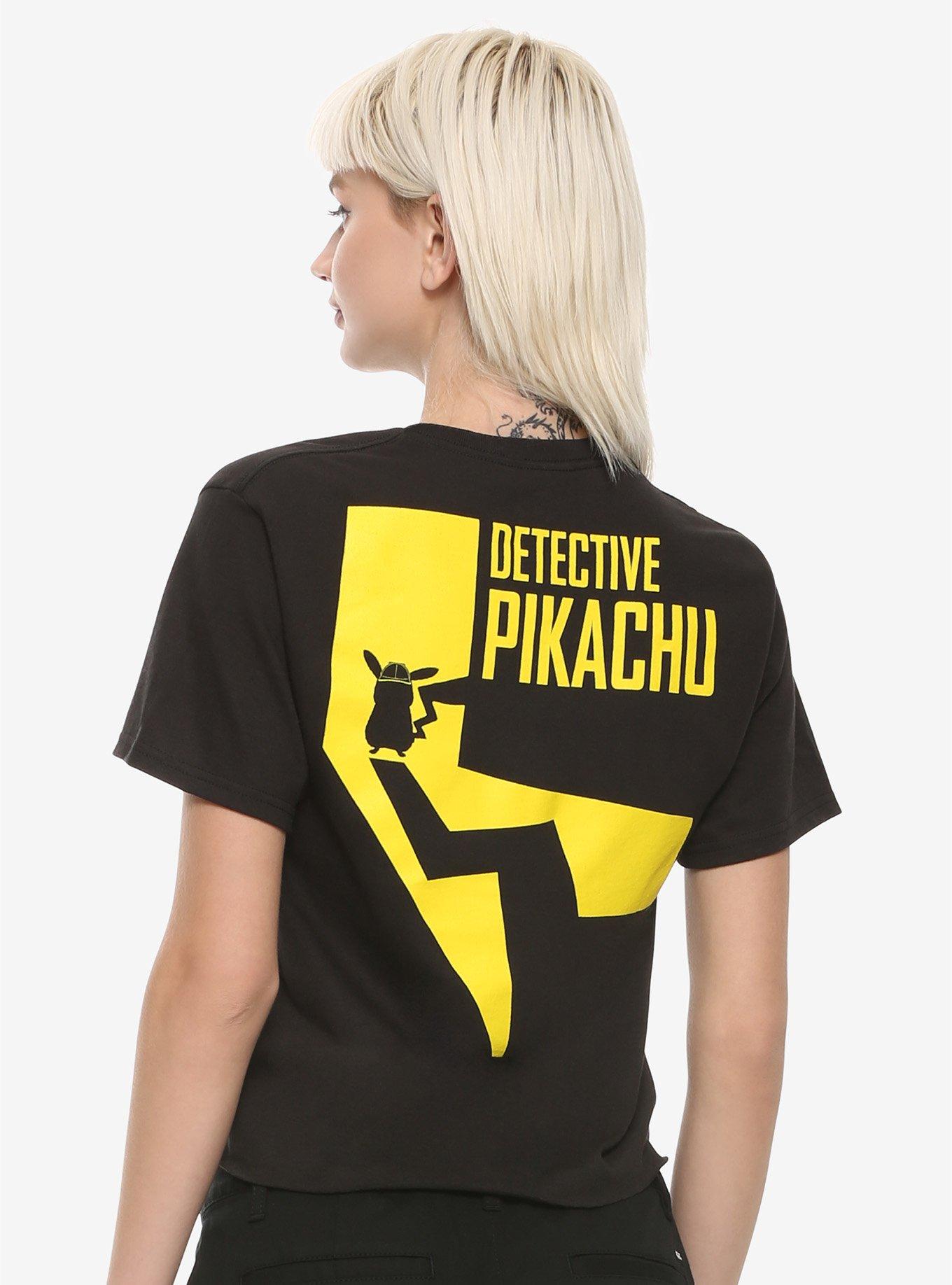 Pokemon: Detective Pikachu Girls Crop T-Shirt, YELLOW, alternate