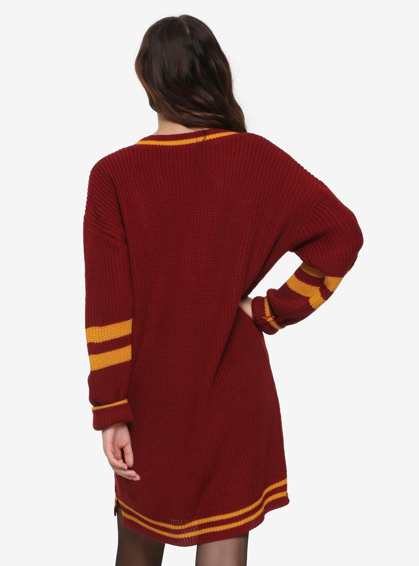 Harry Potter Gryffindor Sweater Dress, , alternate