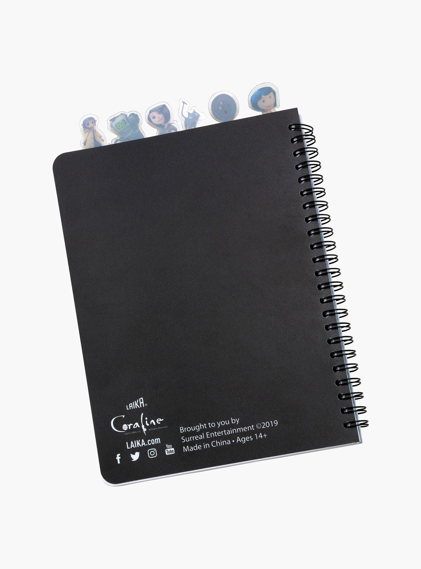 Coraline Tabbed Journal, , alternate