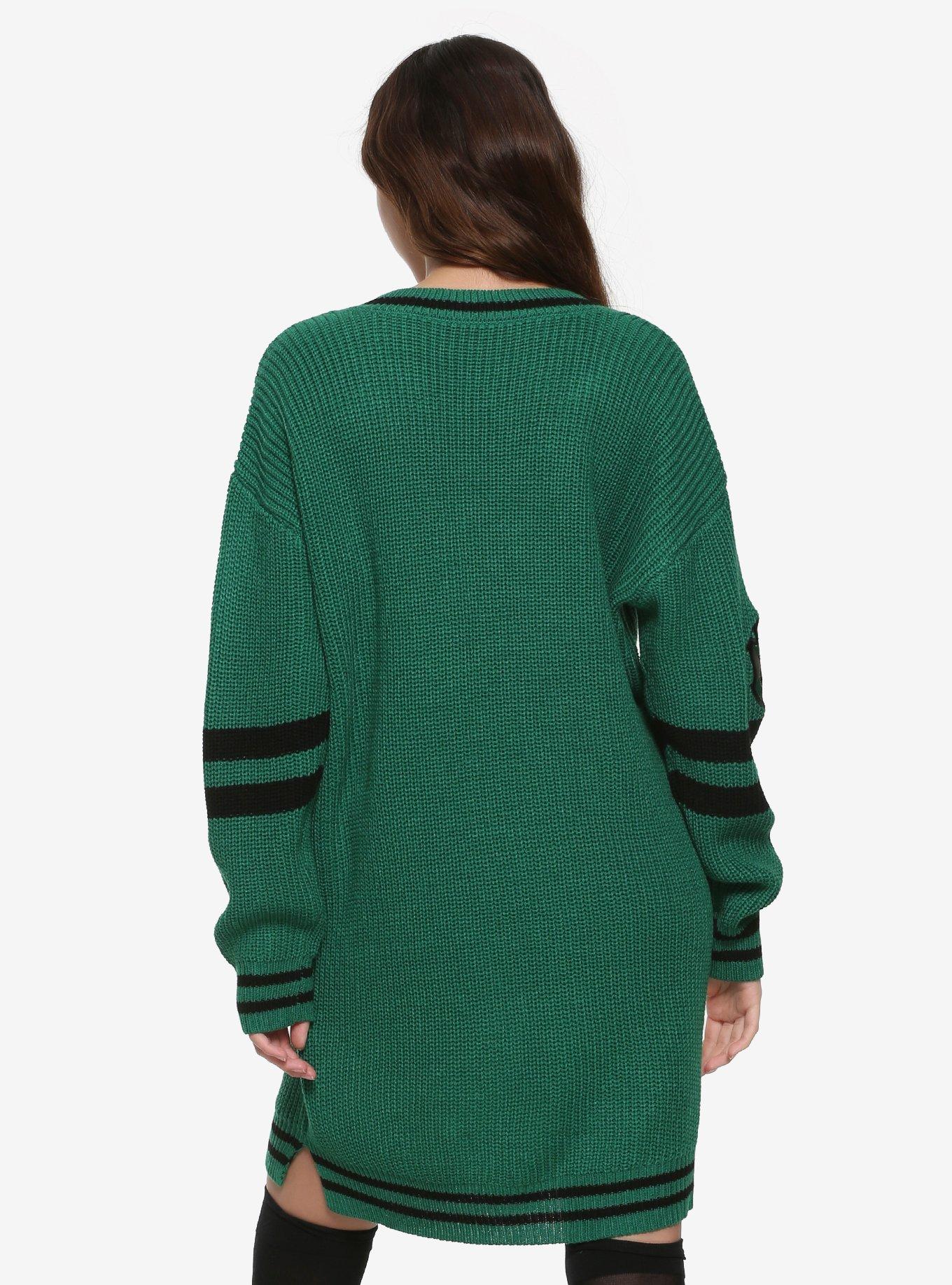 Harry Potter Slytherin Sweater Dress, , alternate