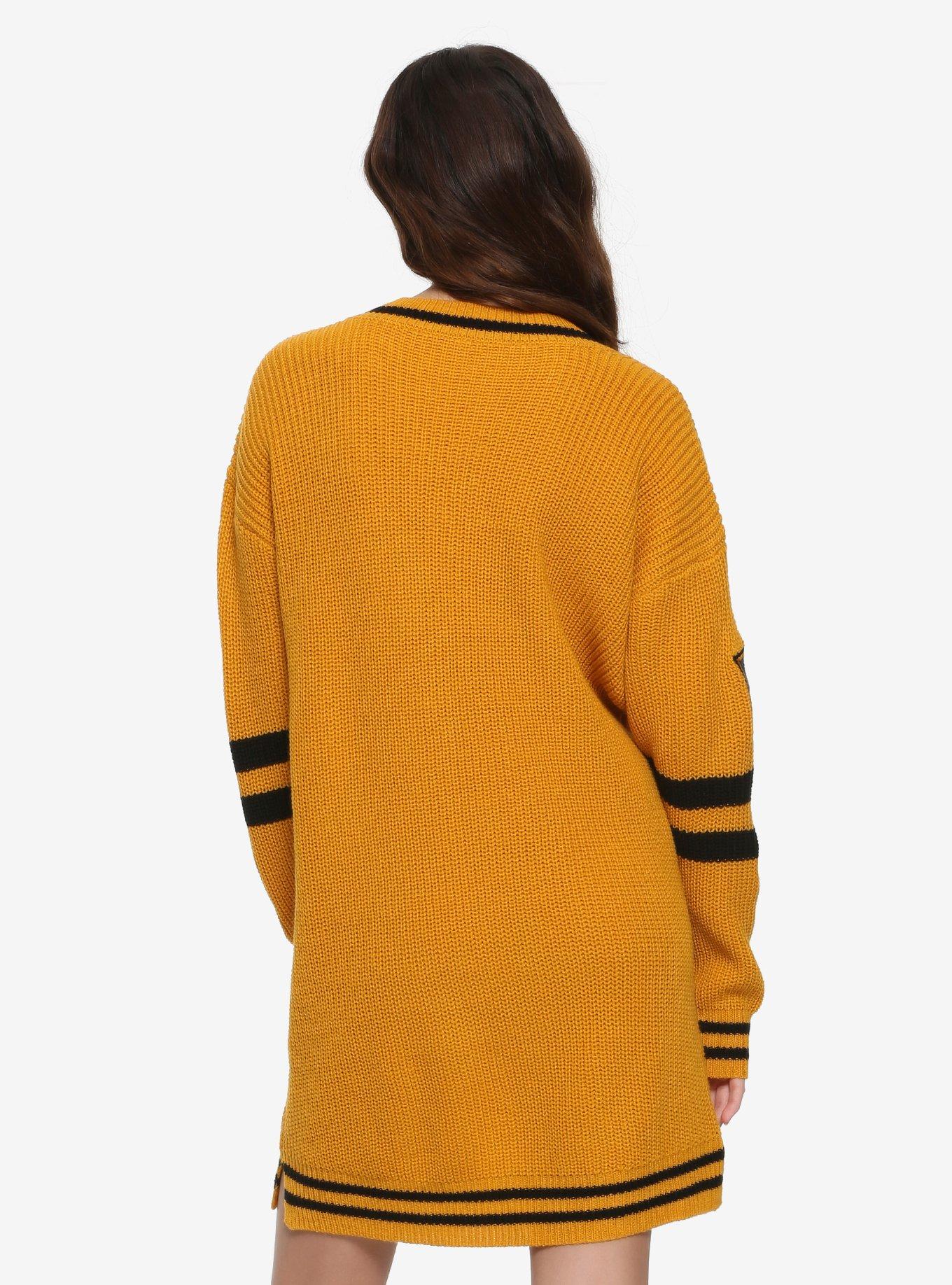 Harry Potter Hufflepuff Sweater Dress, , alternate