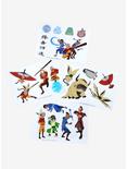 Avatar: The Last Airbender Tech Stickers - BoxLunch Exclusive, , alternate