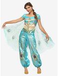 Disney Aladdin Jasmine Deluxe Costume, TEAL, alternate