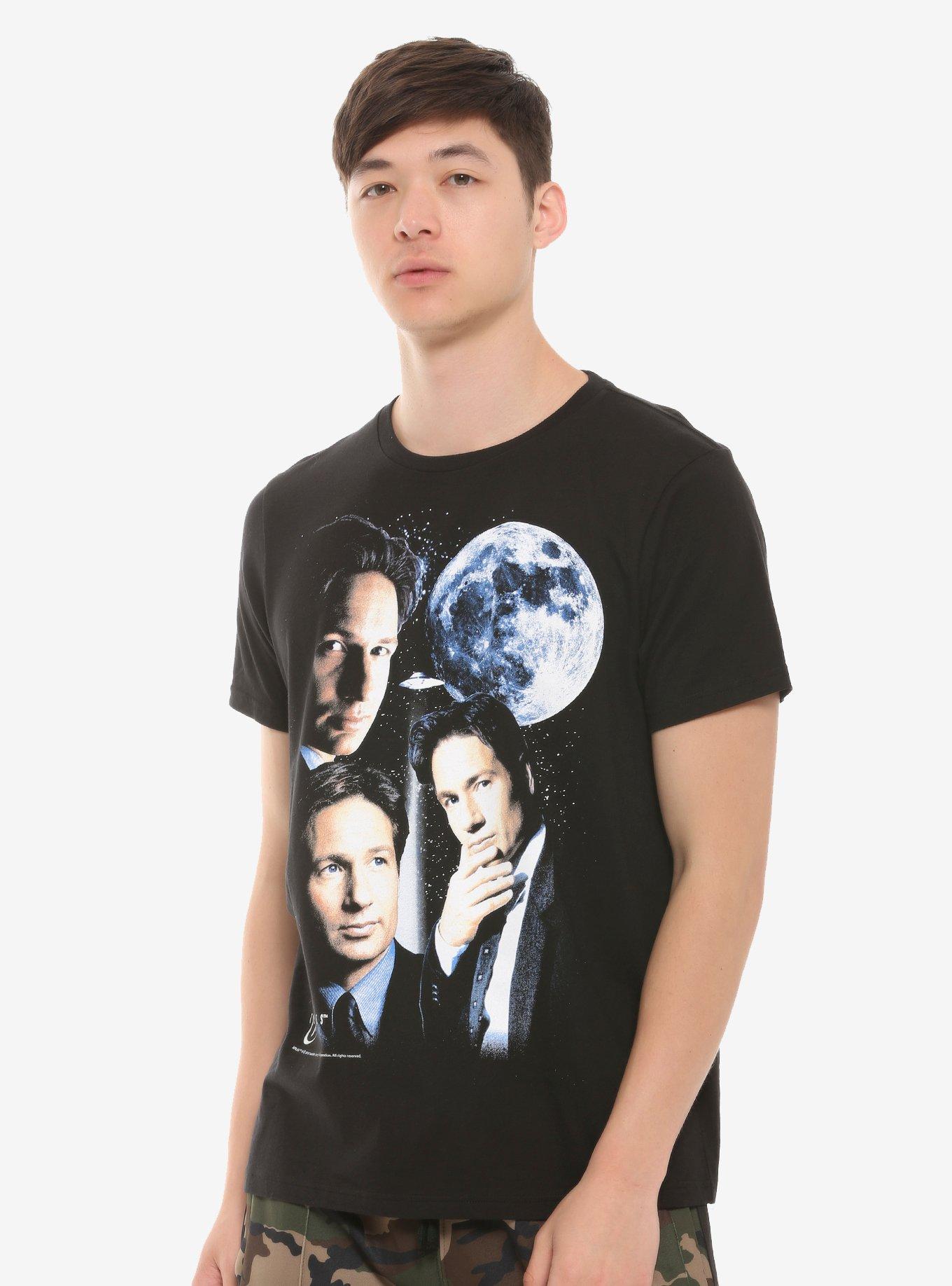 The X-Files Mulder & Moon T-Shirt, , alternate