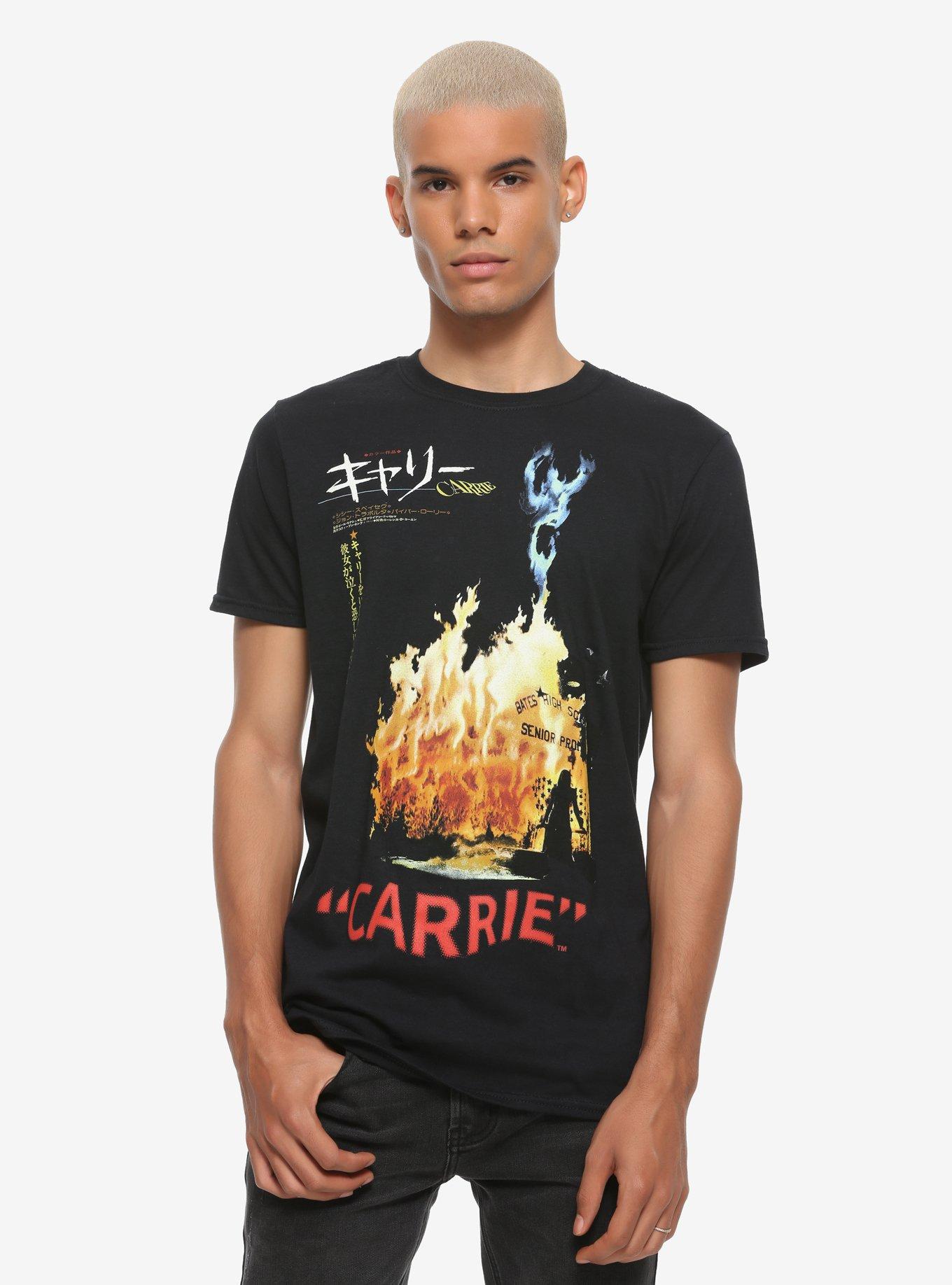 Carrie Japanese Poster T-Shirt, , alternate