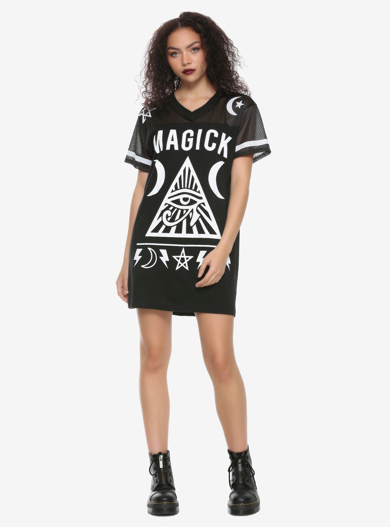 Magick Hockey Jersey Dress, MULTI, alternate