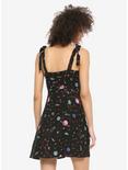 Constellations & Planets Button-Front Dress, CELESTIAL, alternate