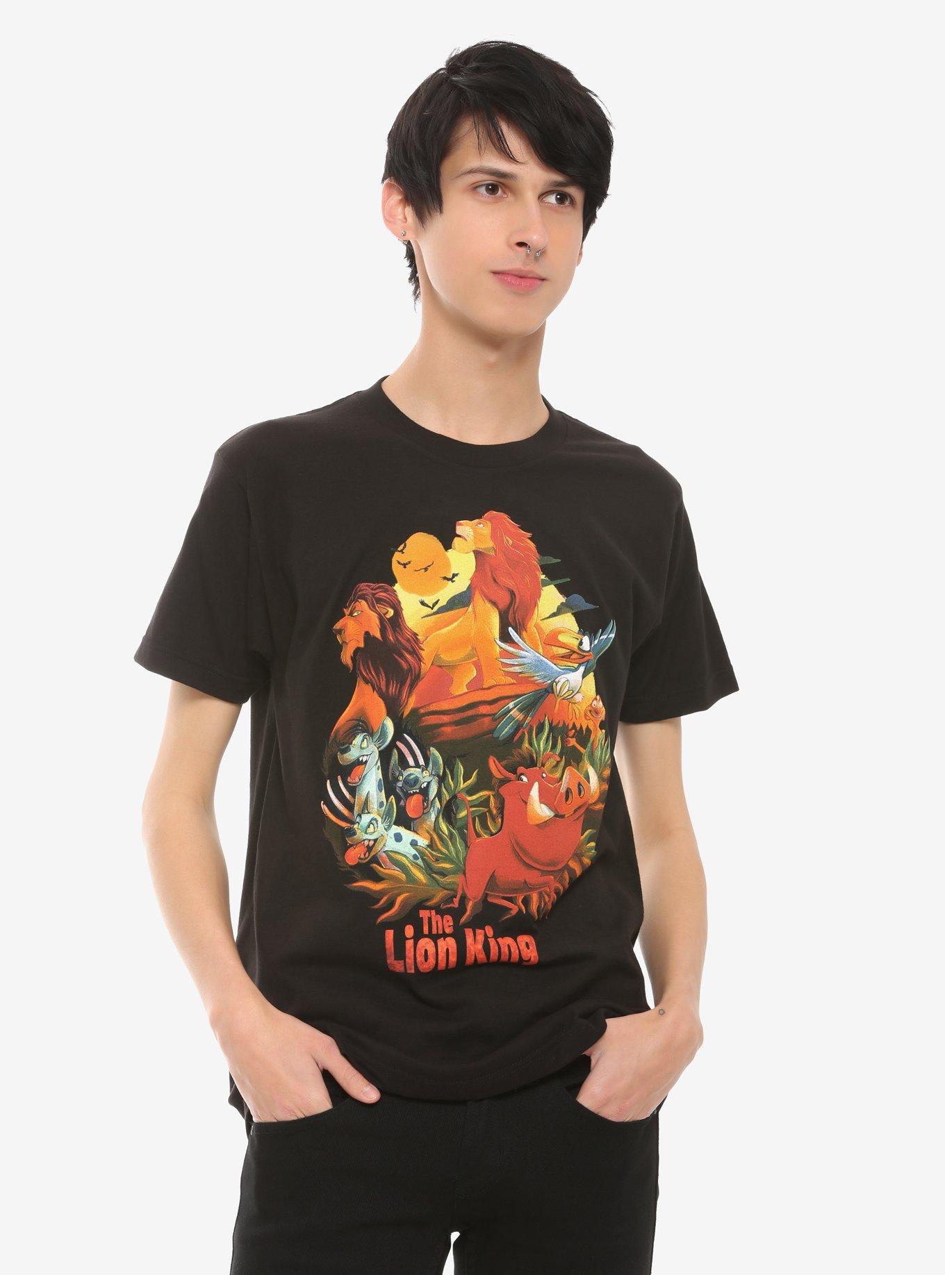 Disney The Lion King Group T-Shirt, MULTI, alternate
