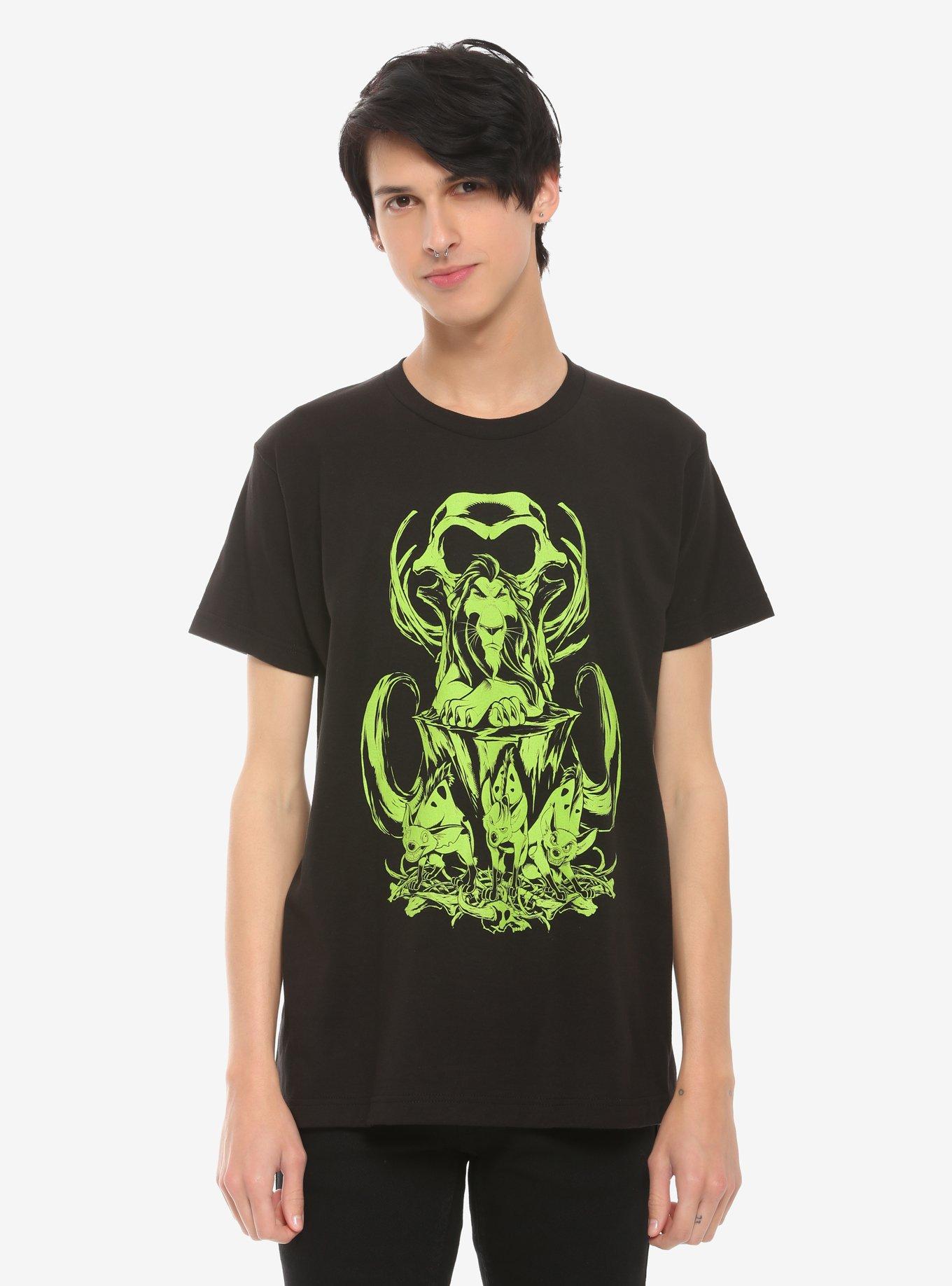 Disney The Lion King Green Scar & Bones T-Shirt, , alternate