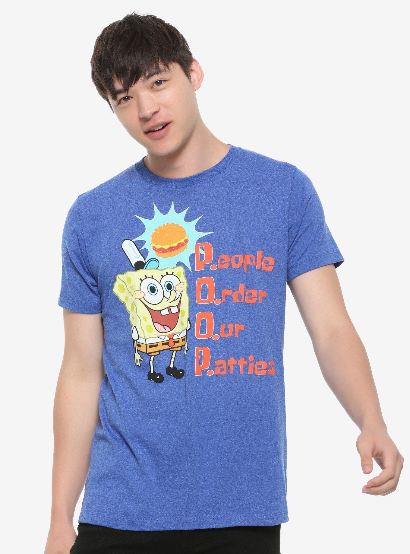 SpongeBob SquarePants P.O.O.P. T-Shirt, MULTI, alternate