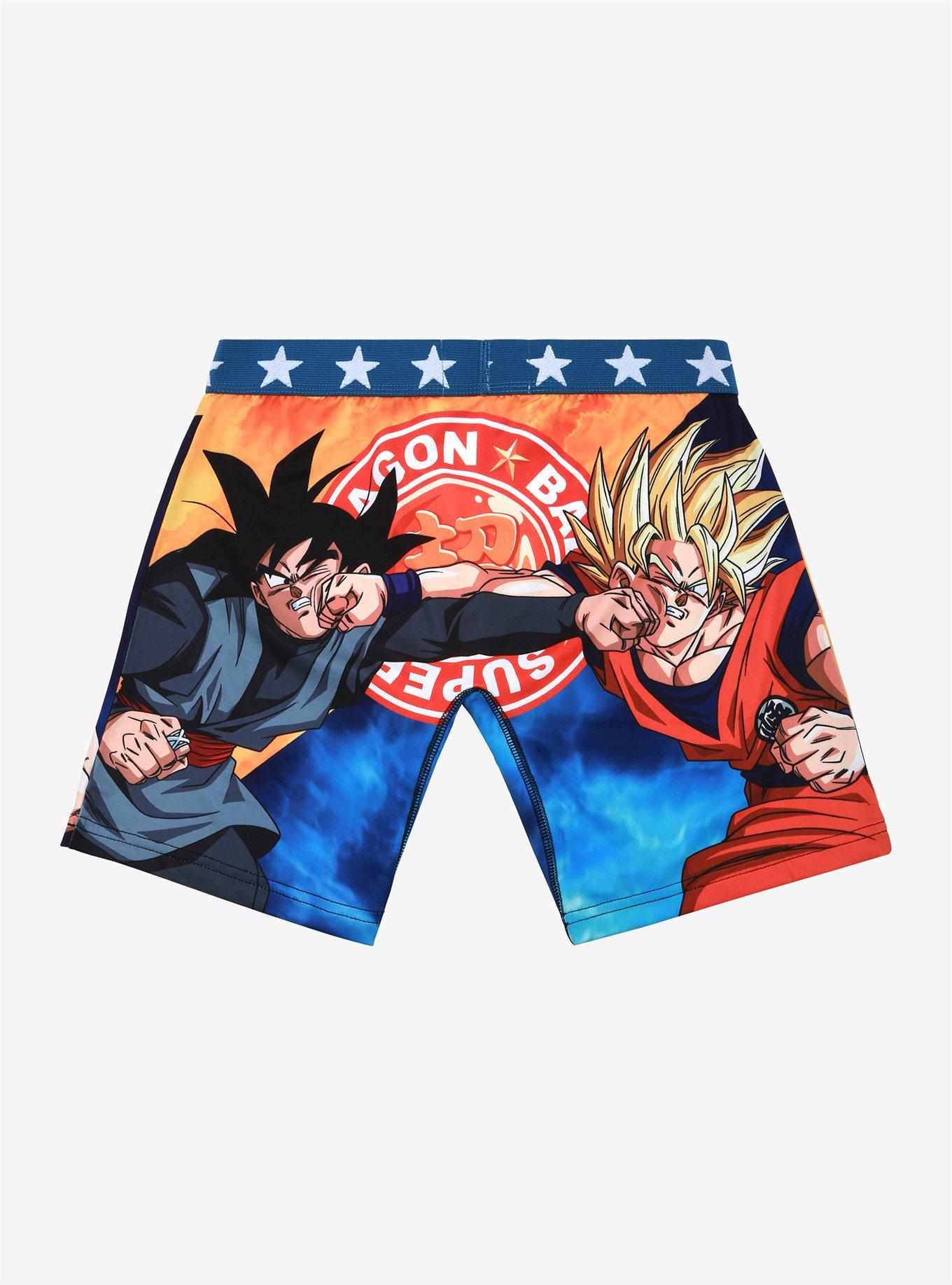 Dragon Ball Super Goku Black Punch Boxer Briefs, MULTI, alternate