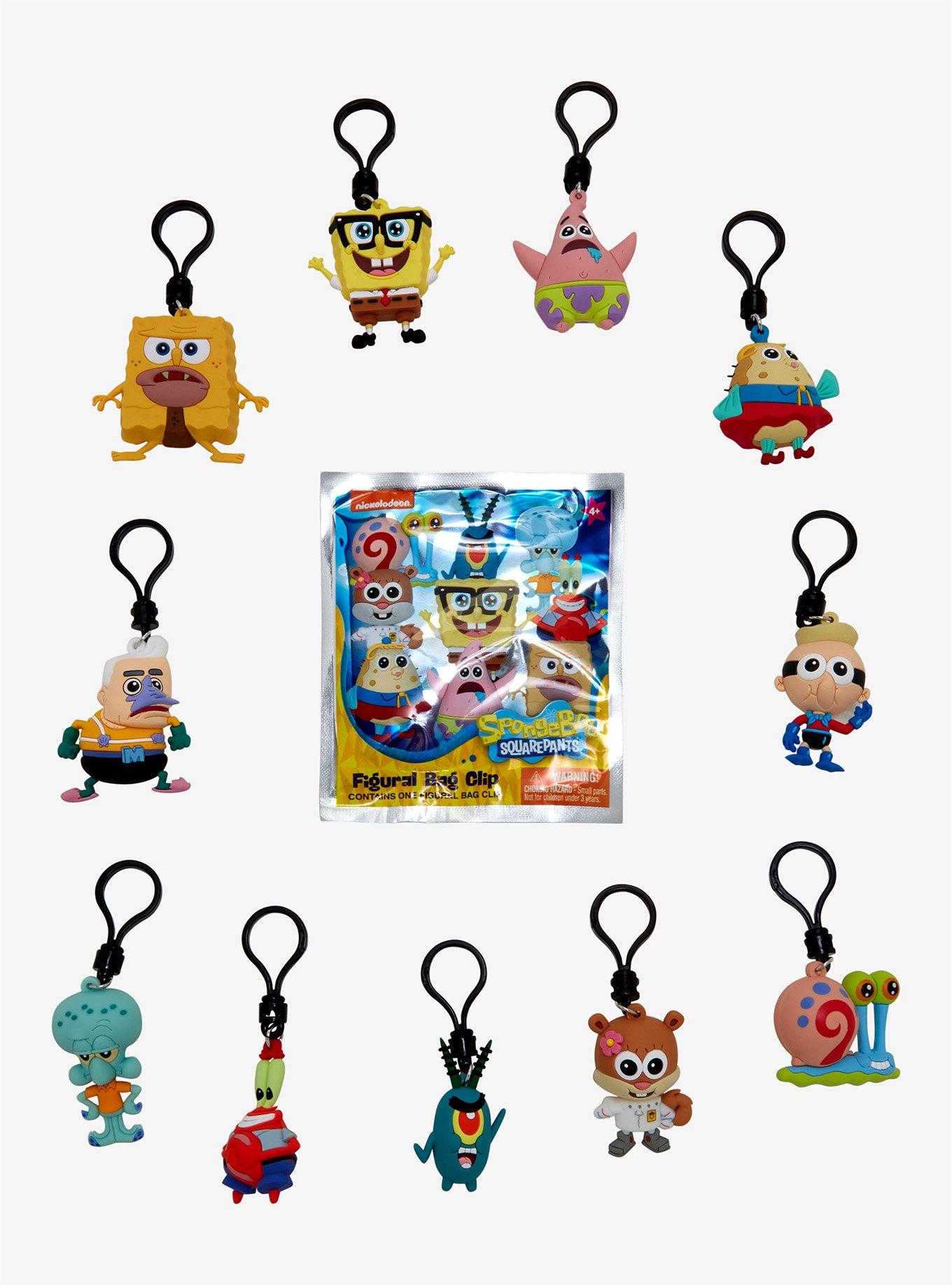 SpongeBob SquarePants Figural Bag Clip Blind Bag, , alternate