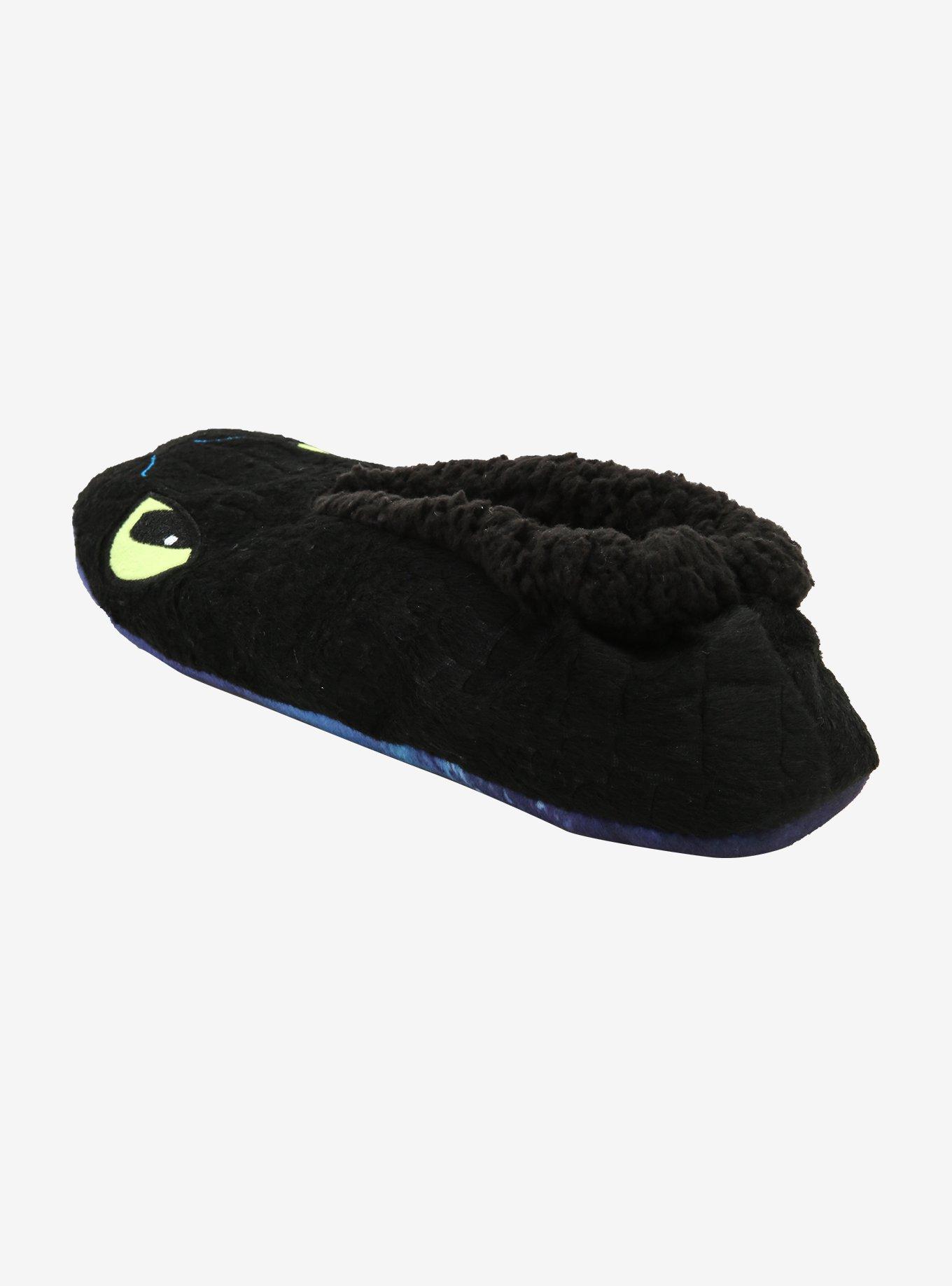 How To Train Your Dragon: The Hidden World Toothless Cozy Slippers, , alternate
