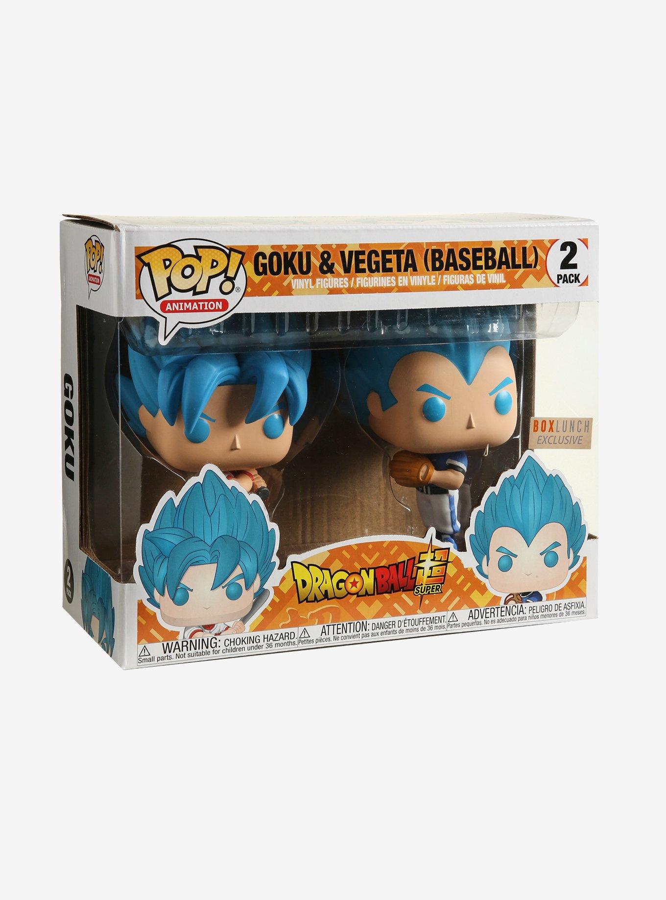 Funko Pop Animation: DBS– Goku & Vegeta (Baseball) 2PK (Exc)