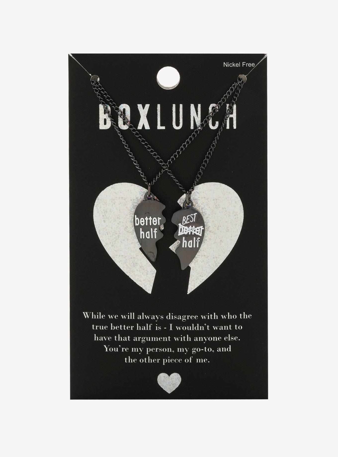 Better Half Best Half BFF Necklace Set - BoxLunch Exclusive, , alternate