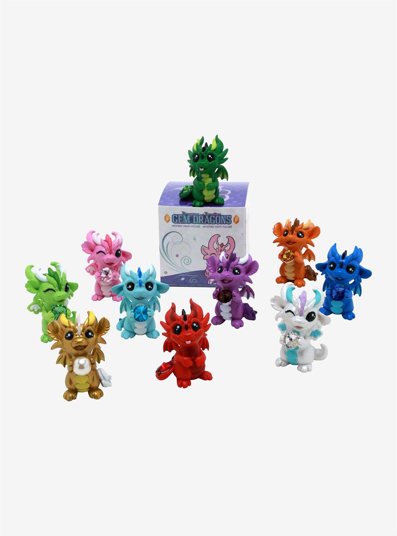 Dragons and Beasties Gem Dragon Blind Box Vinyl Figure, , alternate