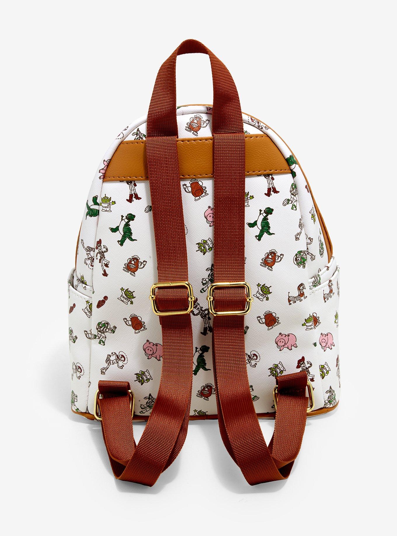 Loungefly Disney Pixar Toy Story Characters Mini Backpack, , alternate