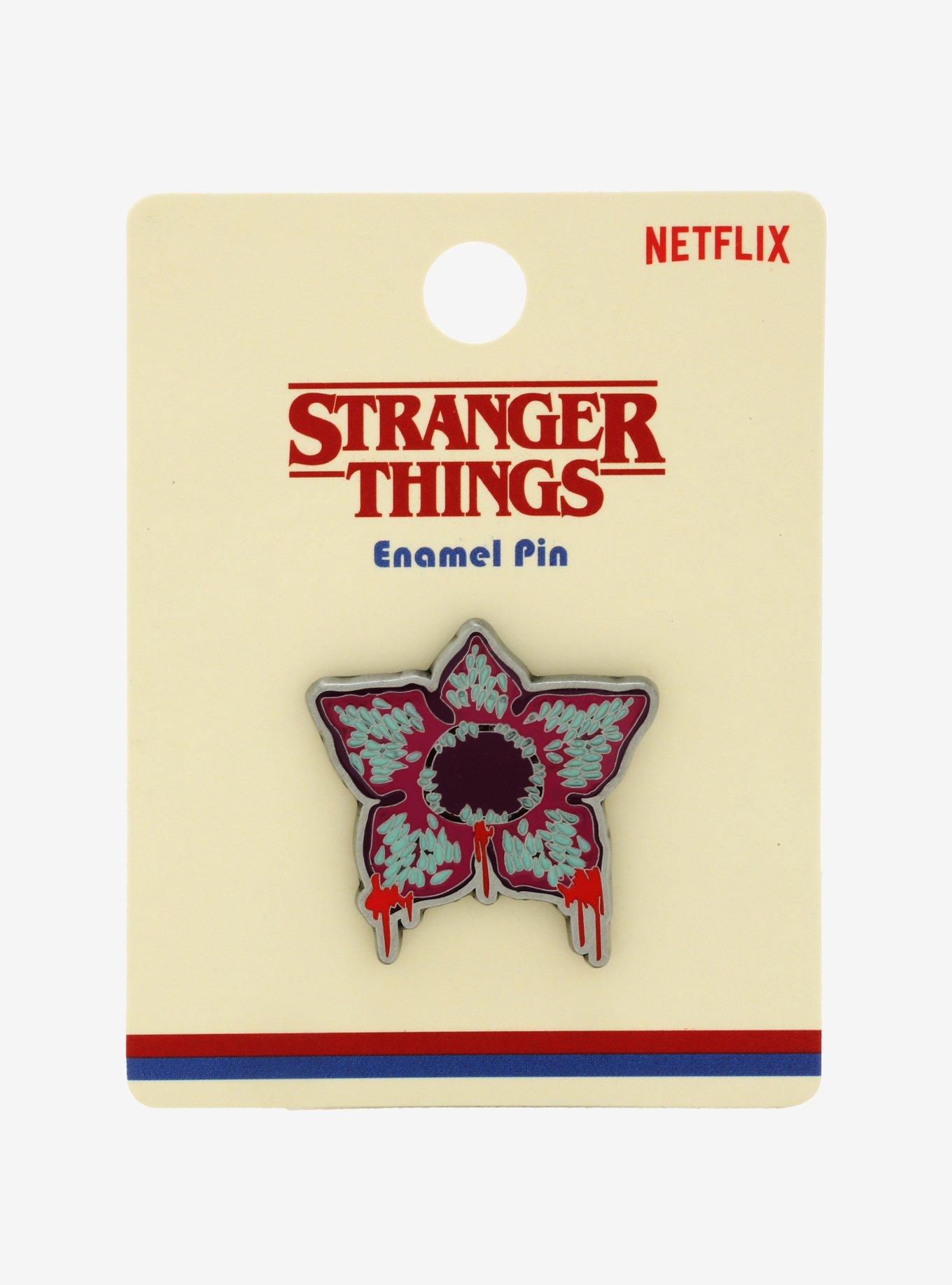 Loungefly Stranger Things Demogorgon Drip Enamel Pin, , alternate