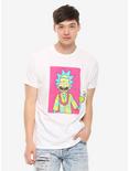 Rick And Morty Neon Tropical T-Shirt, , alternate