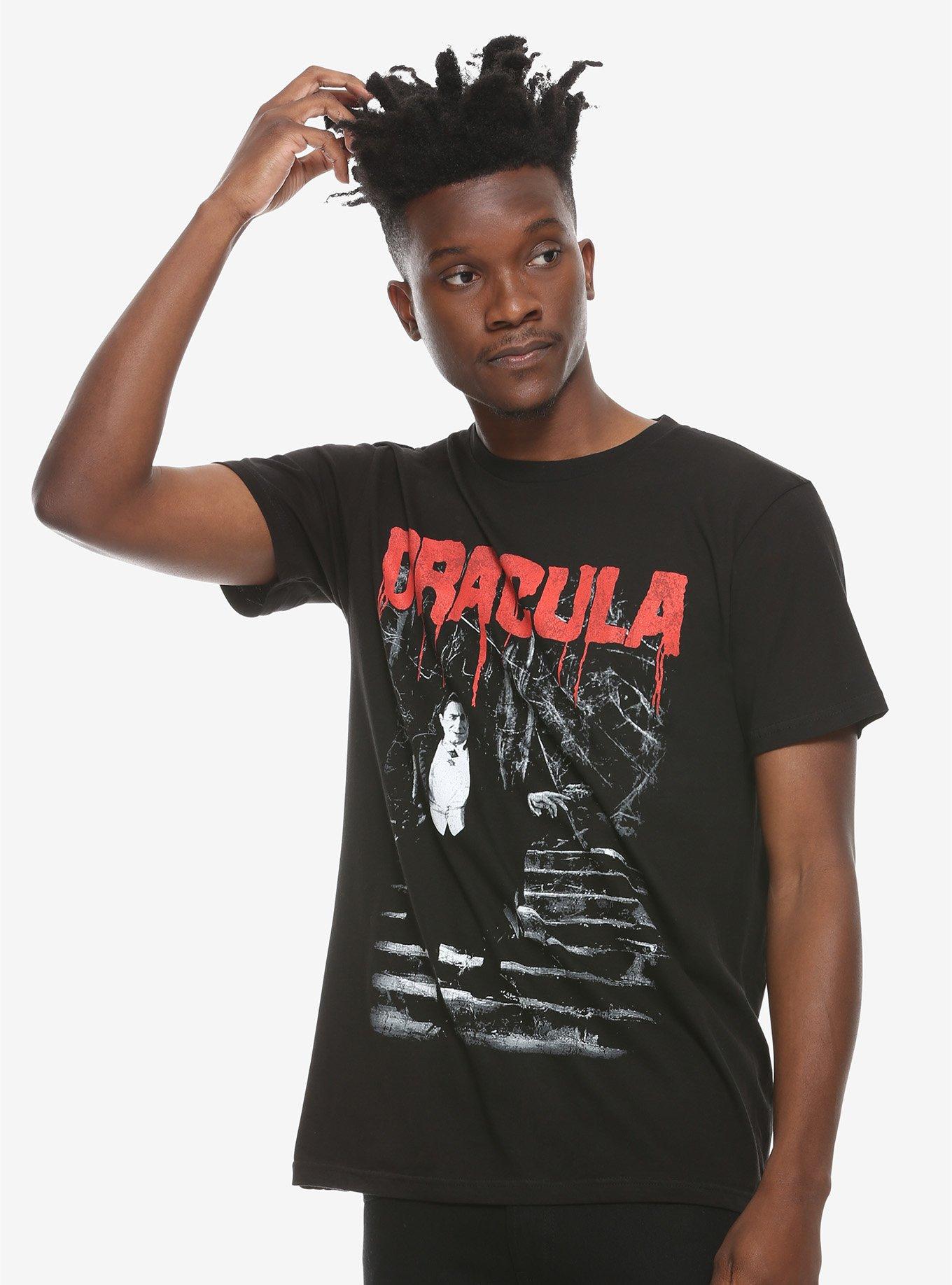 Rock Rebel Dracula Staircase T-Shirt, , alternate