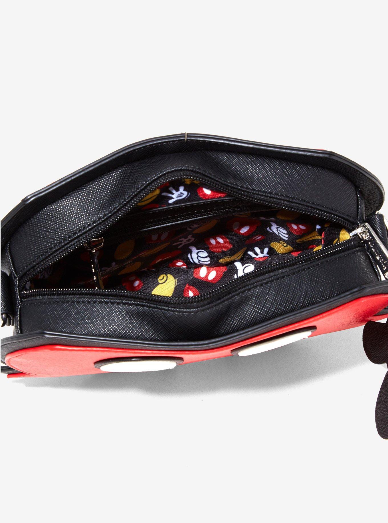 Loungefly Disney Mickey Mouse Shorts Crossbody Bag, , alternate