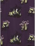 Our Universe Disney Sleeping Beauty Maleficent Tie-Front Woven Button-Up, MULTI, alternate