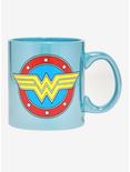 DC Comics Wonder Woman Ceramic Logo Mug, , alternate
