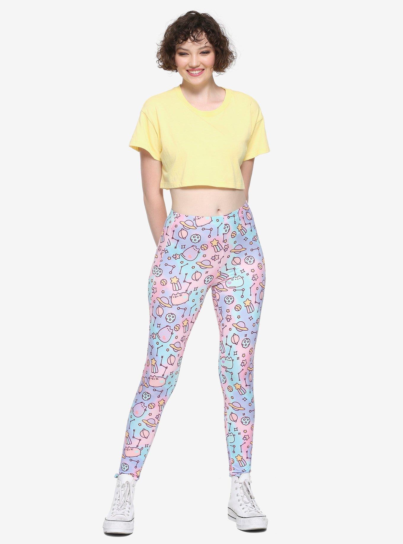 Pusheen Ombre Space Leggings, , alternate