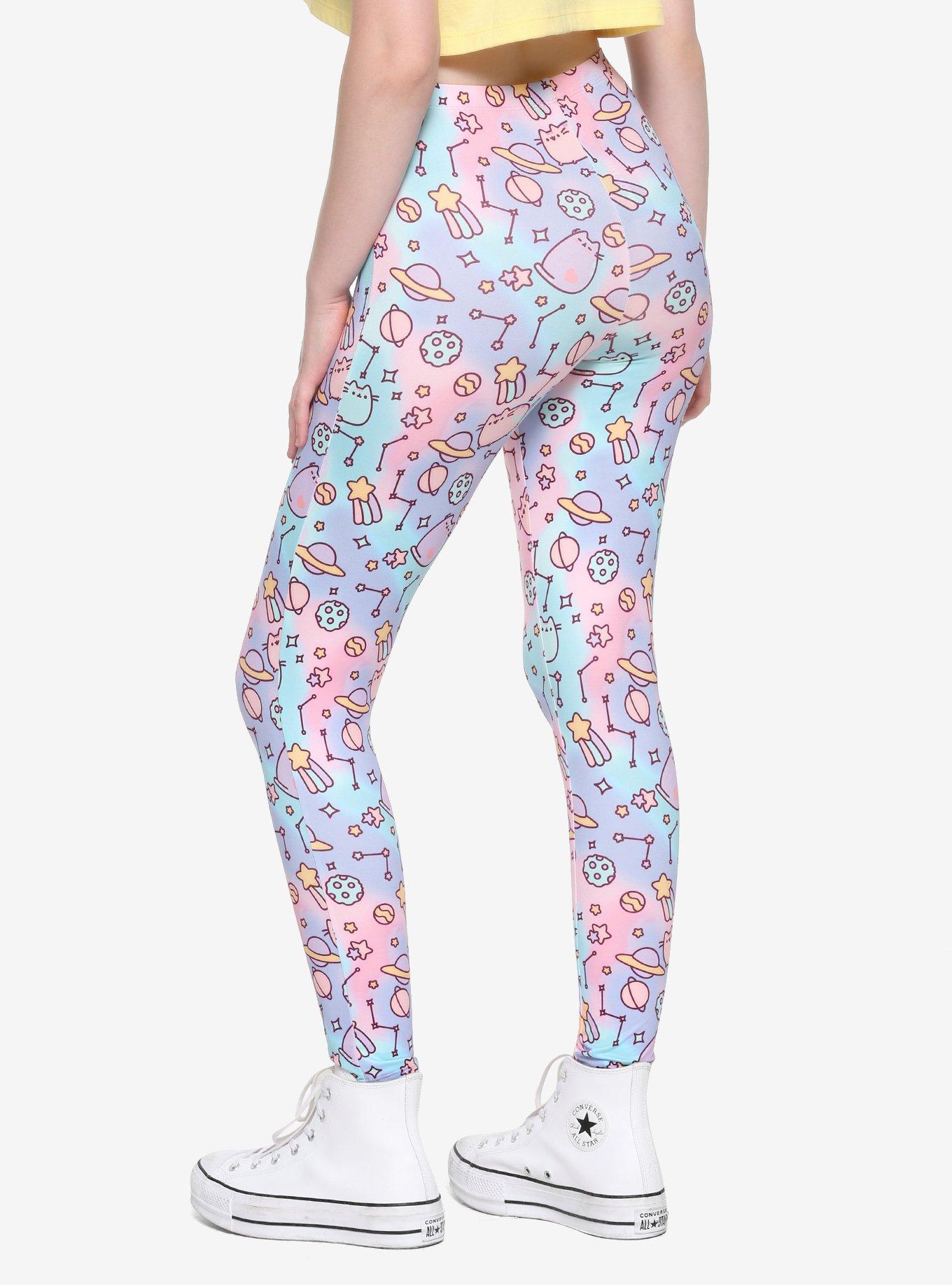 Pusheen Ombre Space Leggings, , alternate