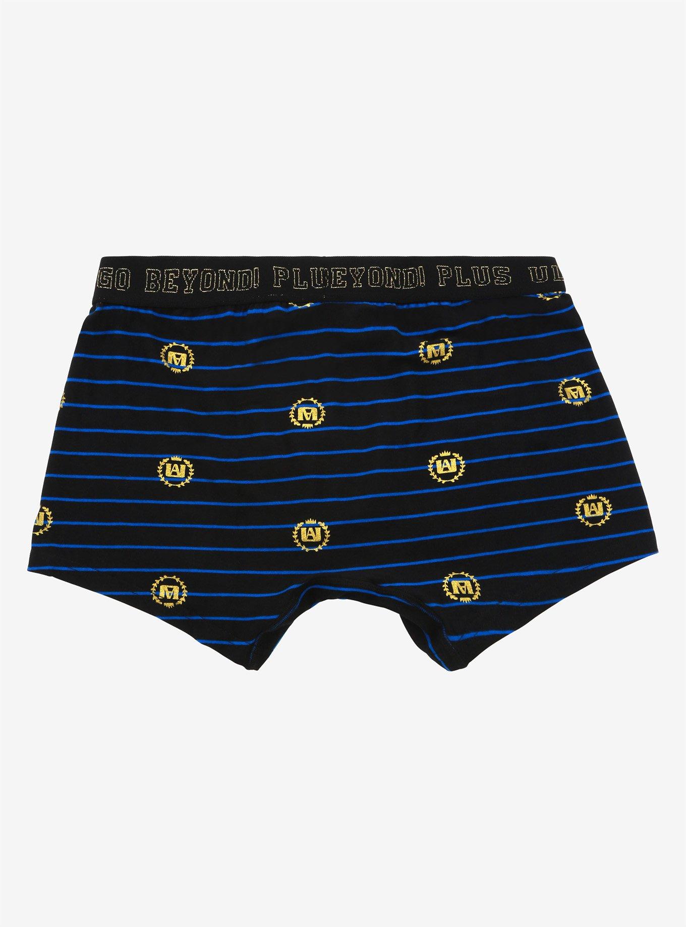 My Hero Academia Striped Boxer Briefs - BoxLunch Exclusive, , alternate