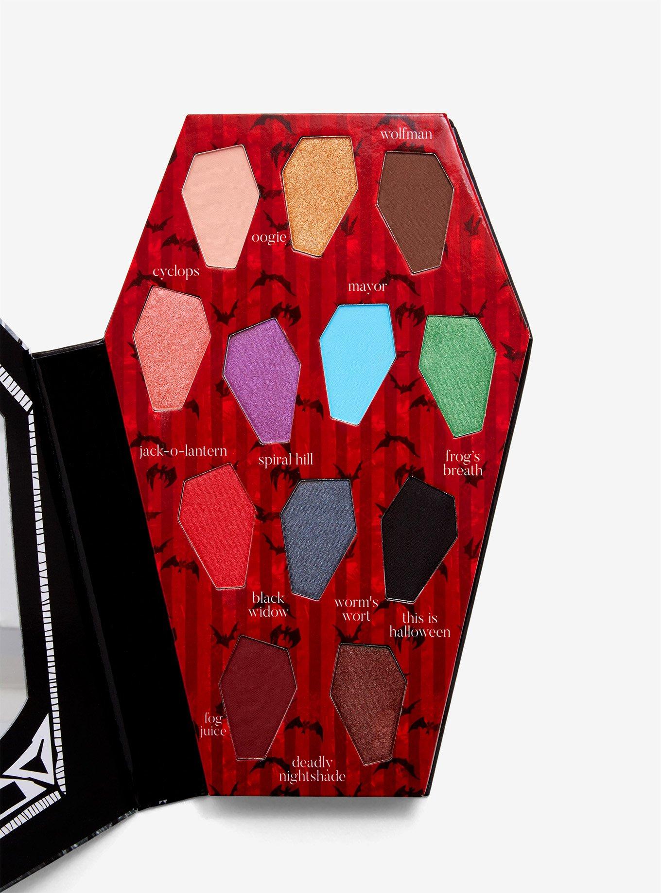 The Nightmare Before Christmas Master Of Fright Eyeshadow Palette, , alternate