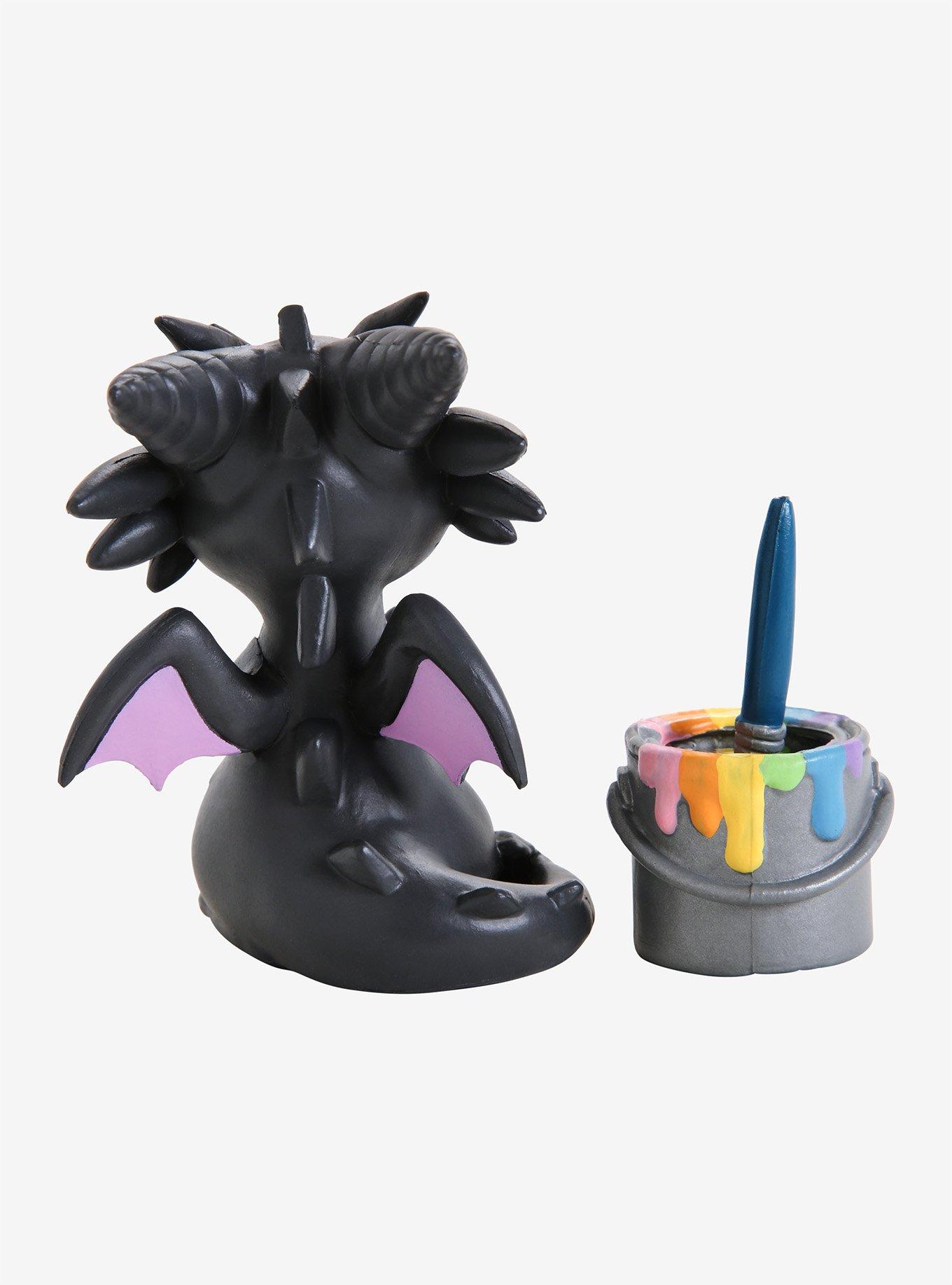 Dragons and Beasties Spark Art Dragon Vinyl Figure, , alternate