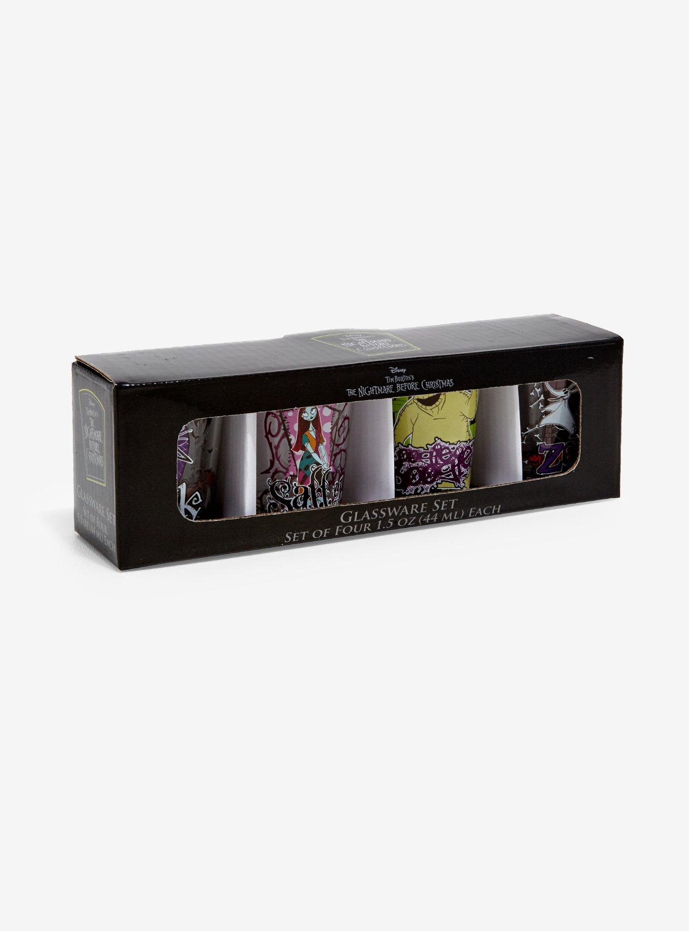 The Nightmare Before Christmas Mini Glass Set, , alternate