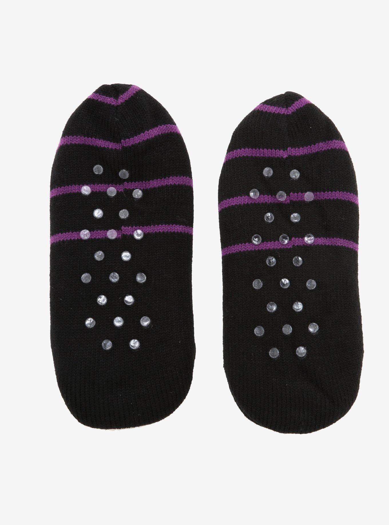 Disney The Nightmare Before Christmas Collegiate Slipper Socks - BoxLunch Exclusive, , alternate