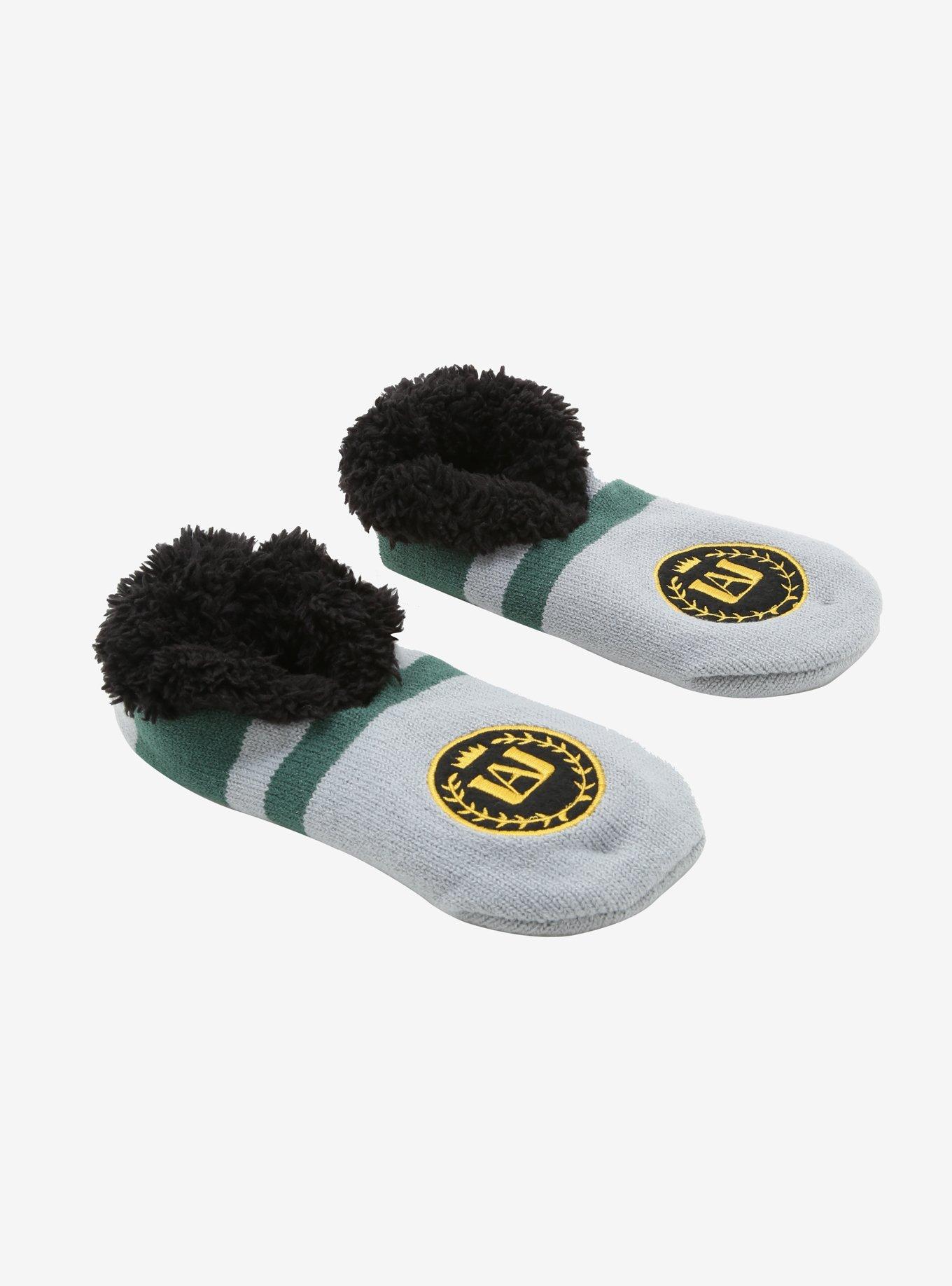 My Hero Academia U.A. Slipper Socks - BoxLunch Exclusive, , alternate
