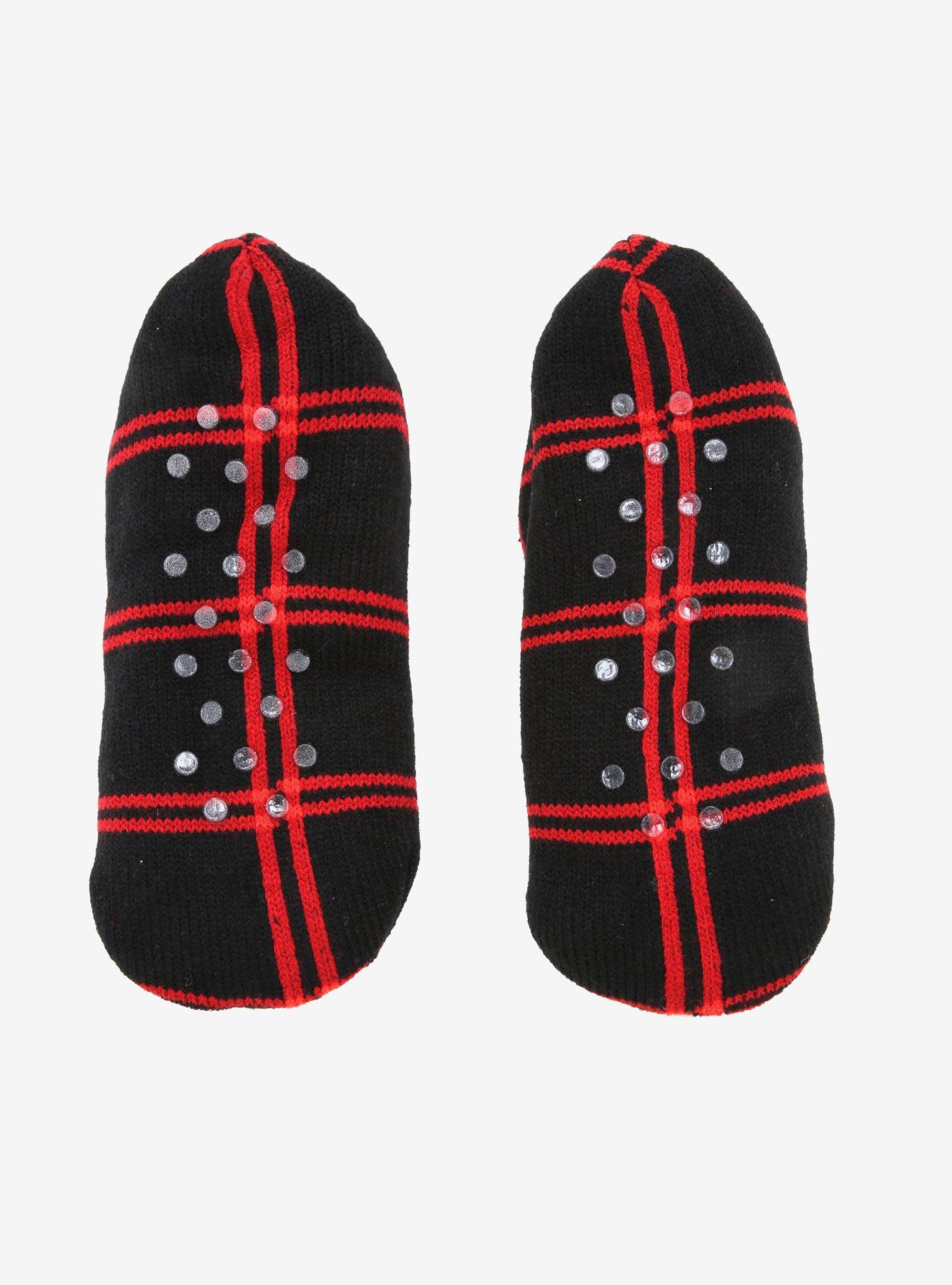 Disney Kingdom Hearts Crown Slipper Socks - BoxLunch Exclusive, , alternate