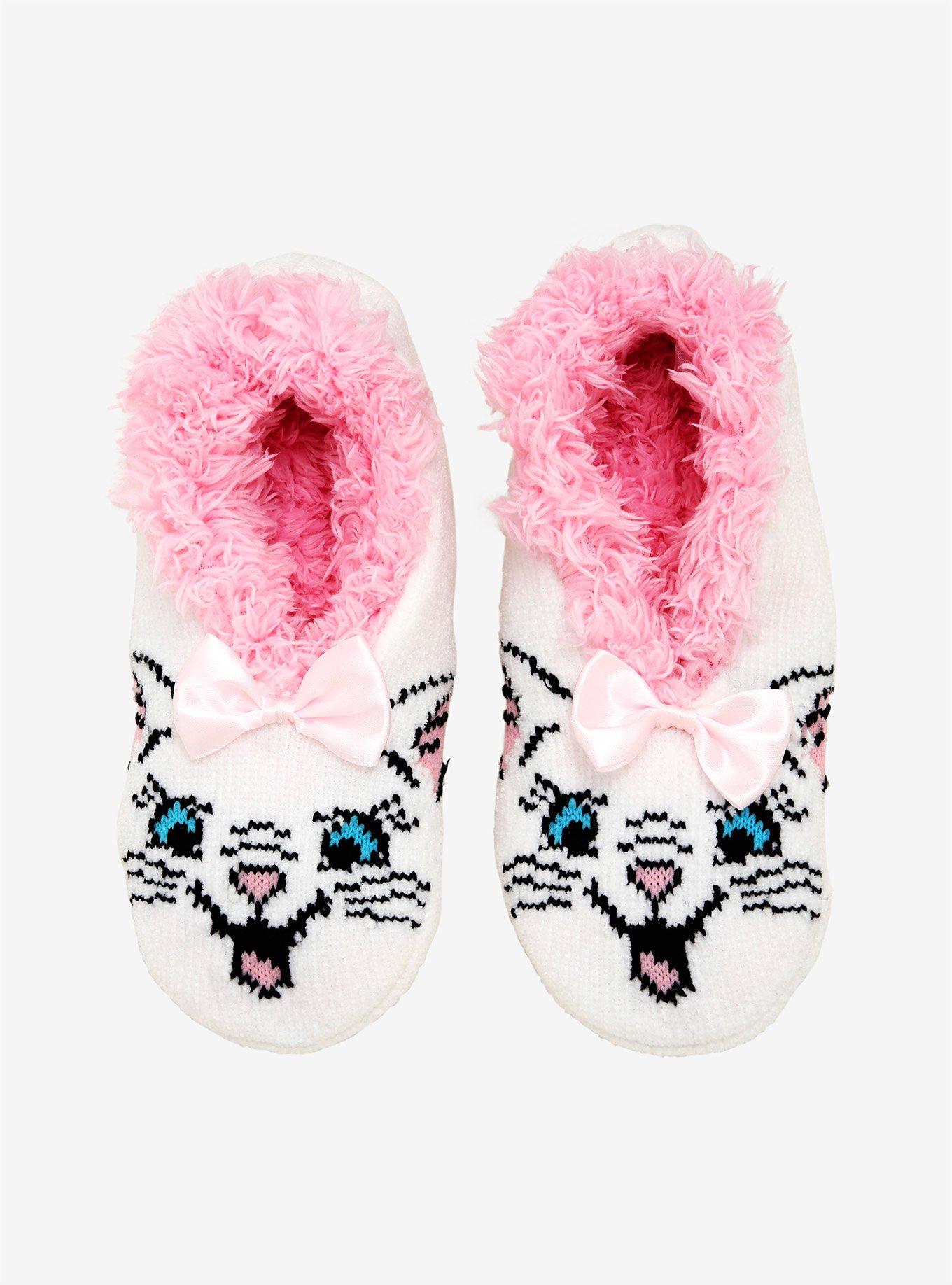 Disney The Aristocats Marie Slipper Socks - BoxLunch Exclusive, , alternate