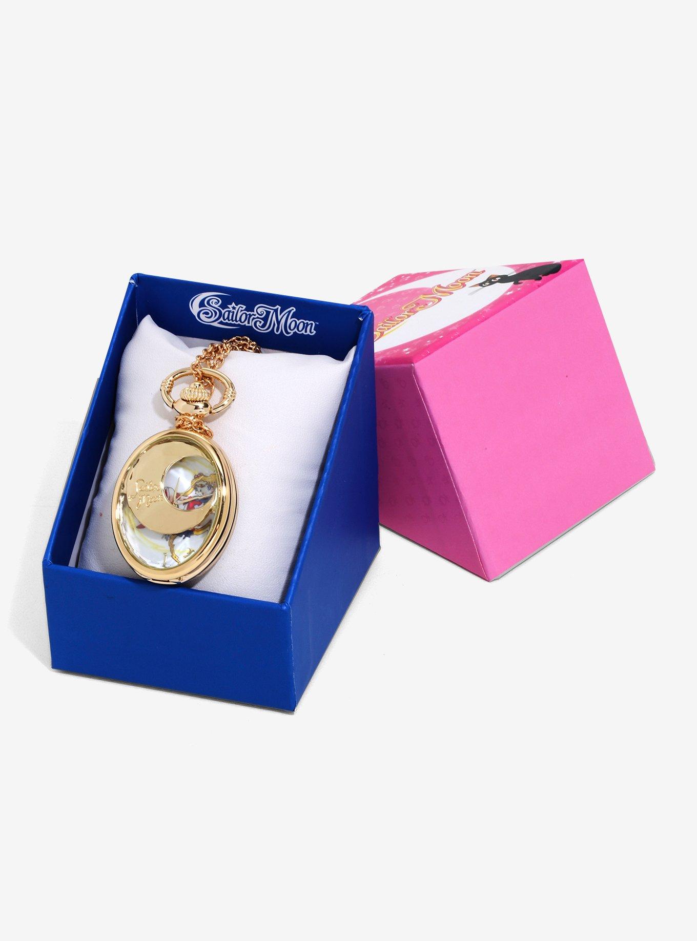 Sailor Moon Pendant Watch Necklace - BoxLunch Exclusive, , alternate