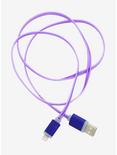 Purple LED Light Up Lightning Charging Cable, , alternate