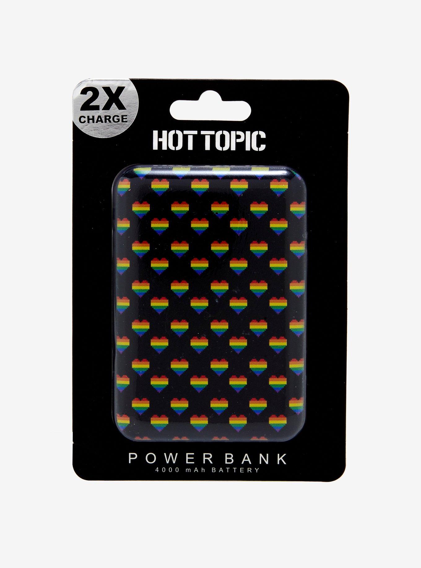 Rainbow Heart Power Bank, , alternate