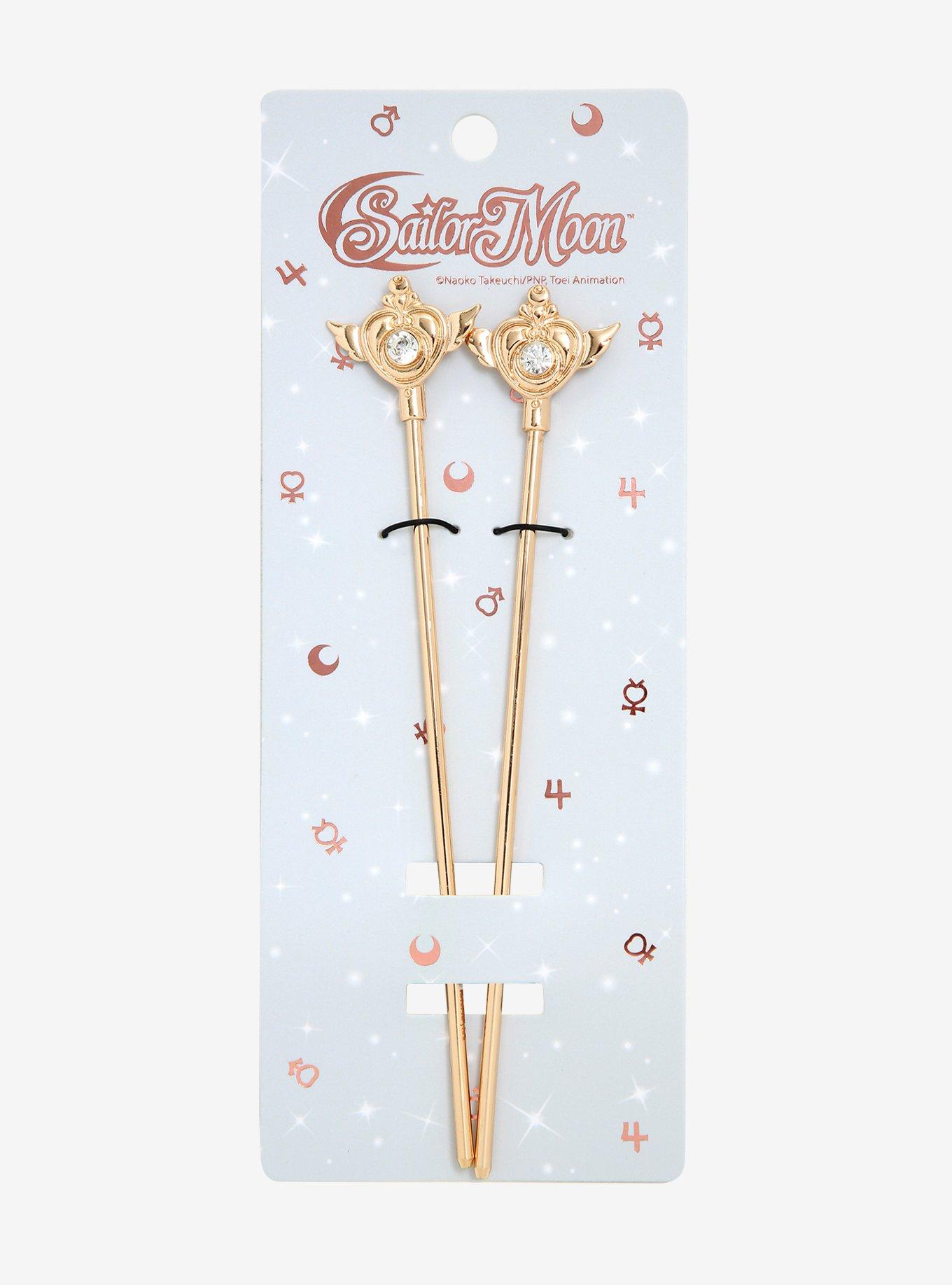 Sailor Moon Crisis Moon Hair Sticks, , alternate