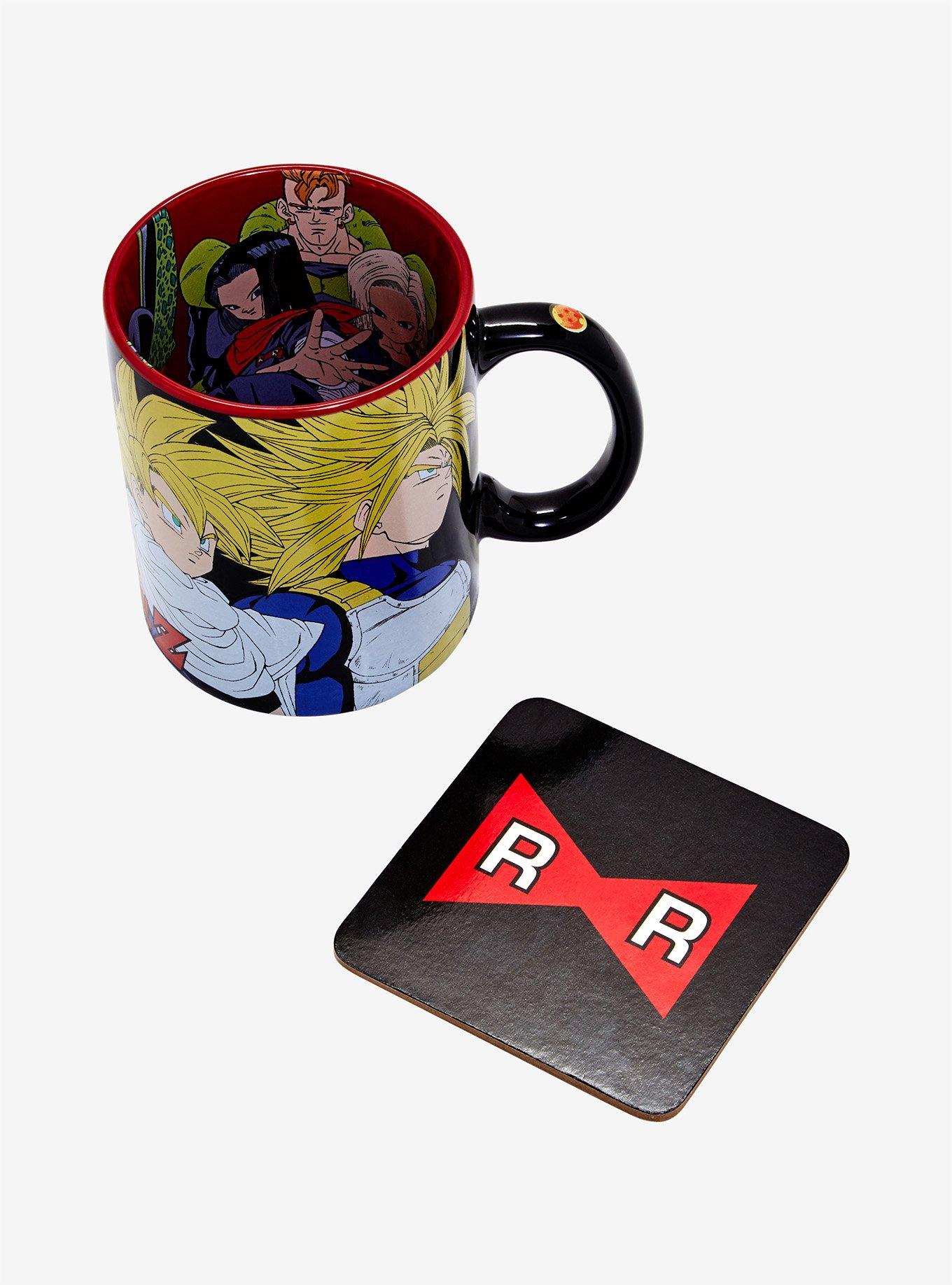 Dragon Ball Z Saiyans Mug & Coaster Set, , alternate