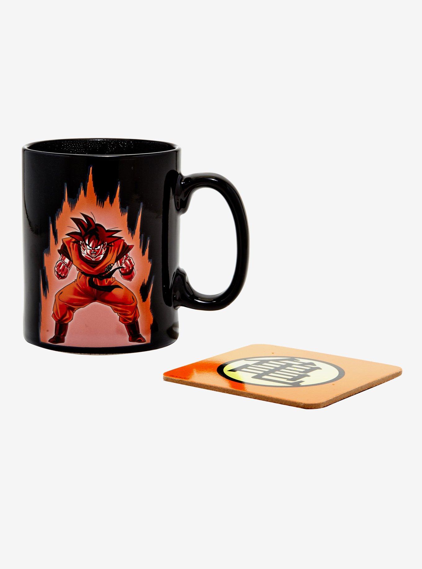 Dragon Ball Z Goku Heat Reveal Mug & Coaster Set, , alternate